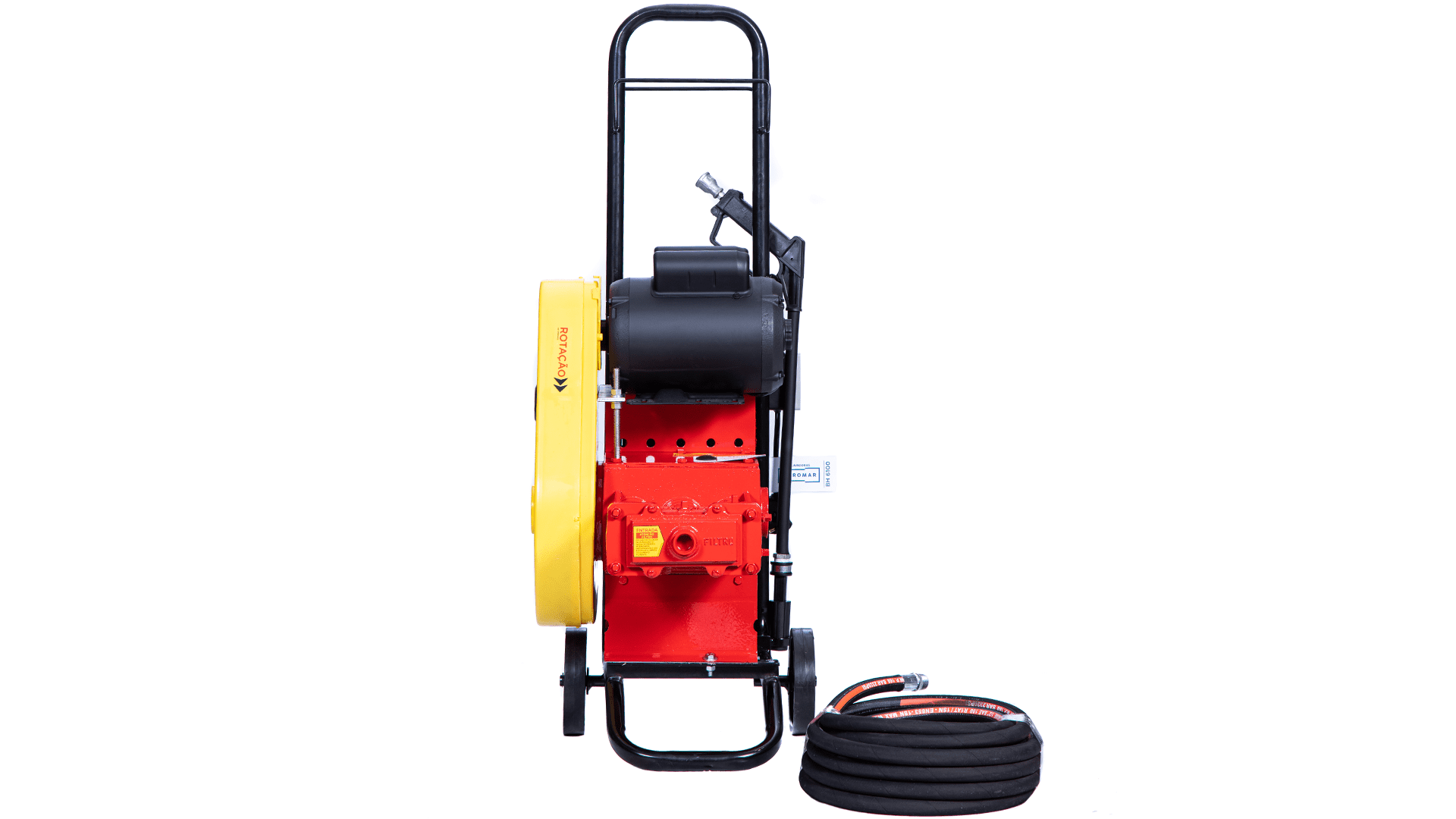 LAVADORA MÓVEL C/ MOTOR MONOFÁSICO 220V - BH-6100 - HIDROMAR